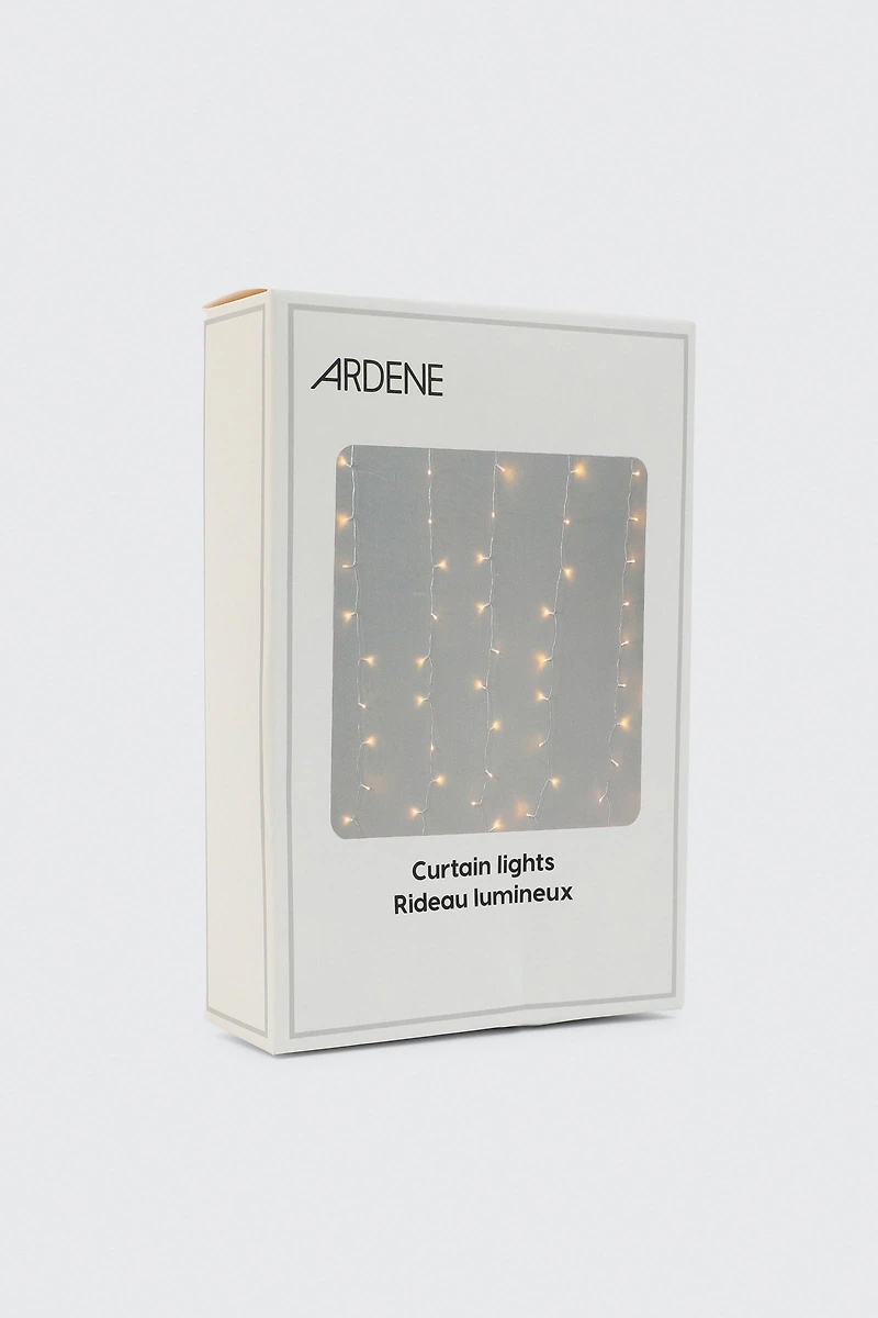 Ardene LED Curtain Lights in Clear