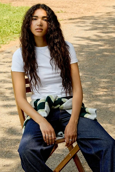 Ardene Effortless Everyday T-Shirt in | Size | Cotton/Elastane | Eco-Conscious