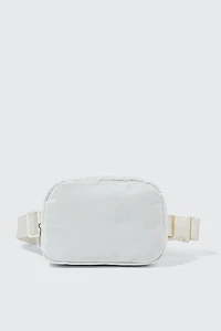Ardene Padded Fanny Pack in Off-White | Polyester