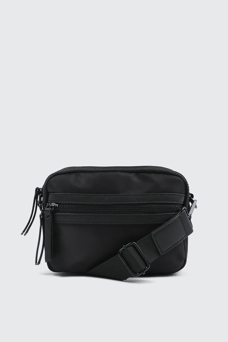 Ardene Nylon Fanny Pack with Multiple Pockets in | Polyester/Nylon