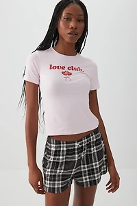 Short de pyjama en tissu HUSHKNIT