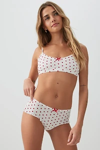 Soutien-gorge léger en pointelle tout-aller