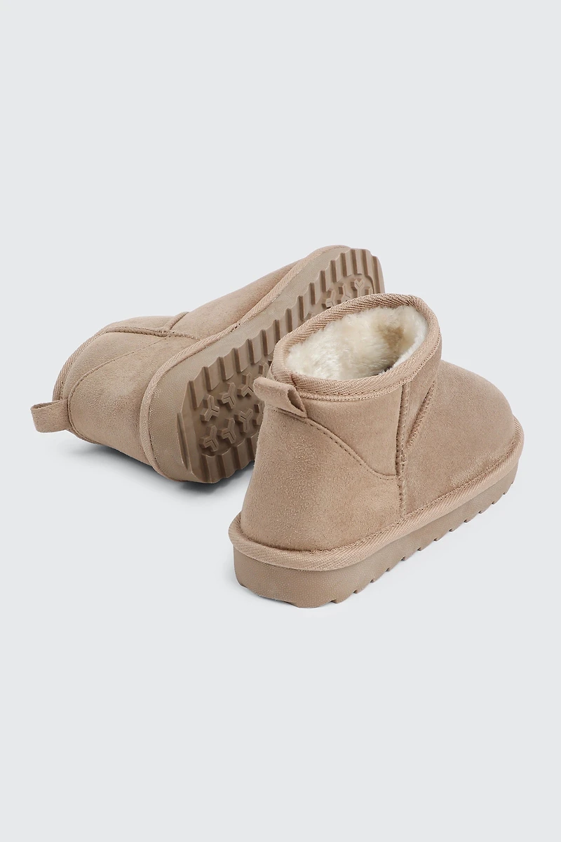 Bottes en faux mouton