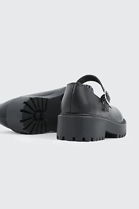 Chaussures Mary Jane à semelle crantée