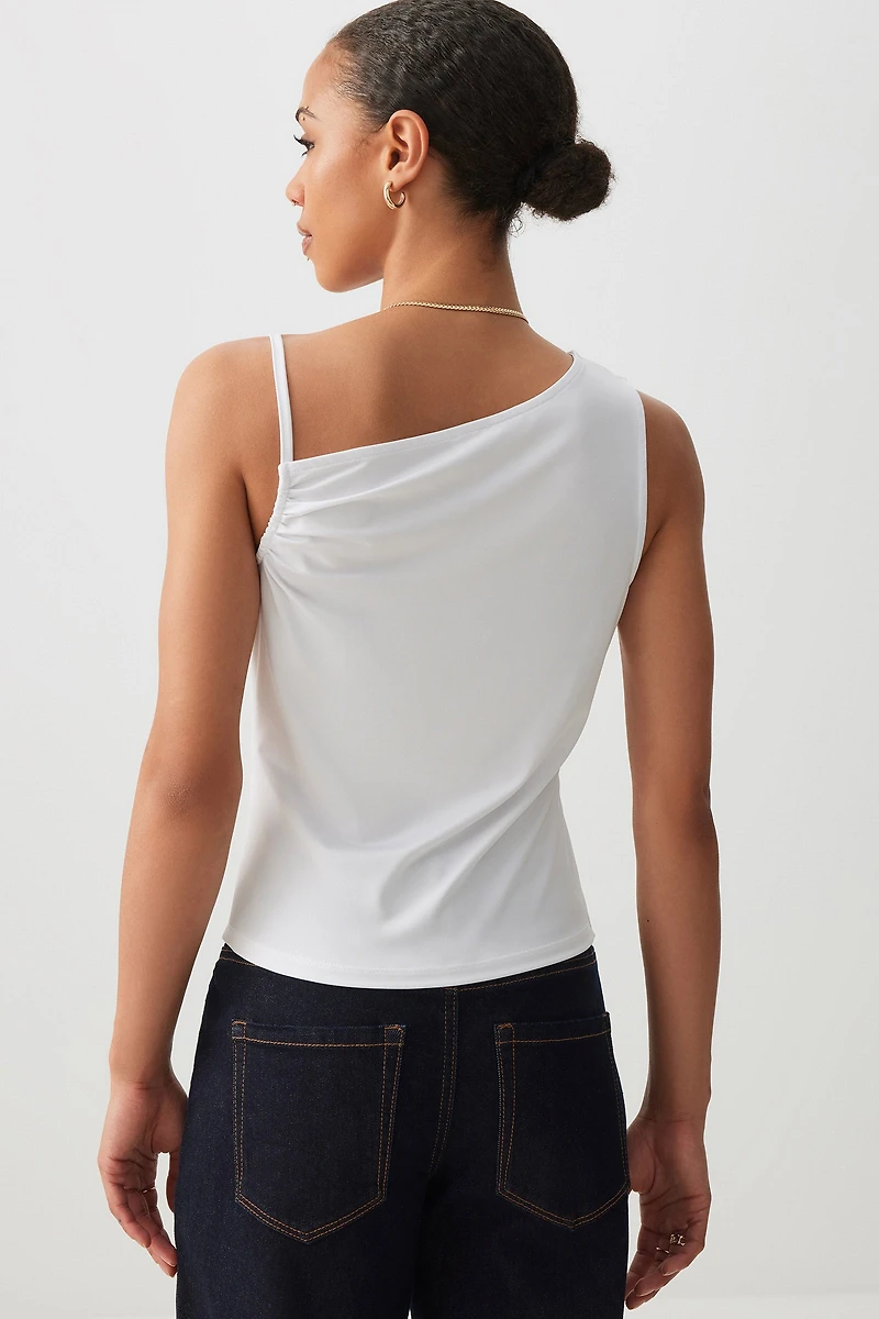 Camisole asymétrique à une bretelle