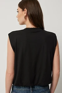 Camisole athlétique bouffante