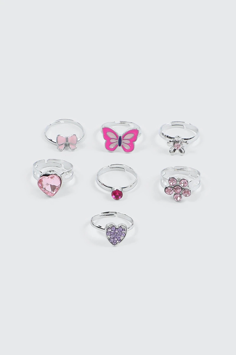 Ensemble de bagues couronne