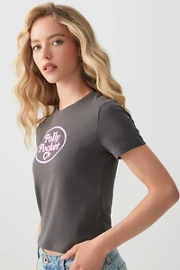 T-shirt court et ajusté Polly Pocket
