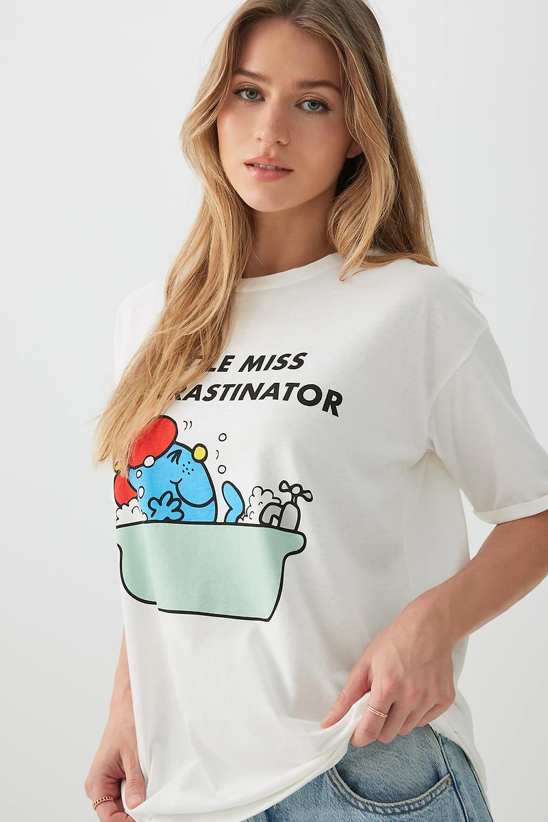 Ardene Little Miss Oversized T-Shirt | Size | 100% Cotton