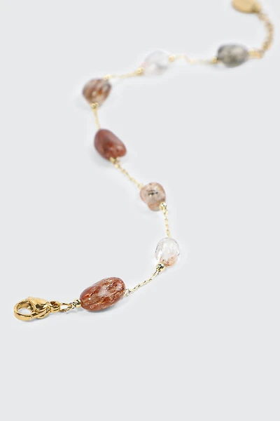 Bracelet à pierres semi-précieuses