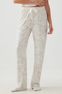 Pantalon de pyjama camouflage en tissu HUSHKNIT