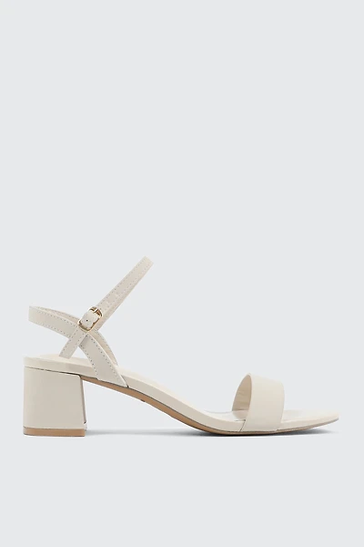 Ardene Block Heel Sandals in Beige | Size | Eco-Conscious