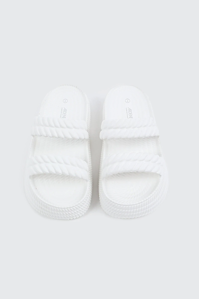 Glissières à deux brides tressées