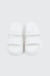 Glissières à deux brides tressées