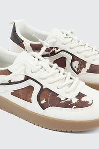 Espadrilles à détails contrastés