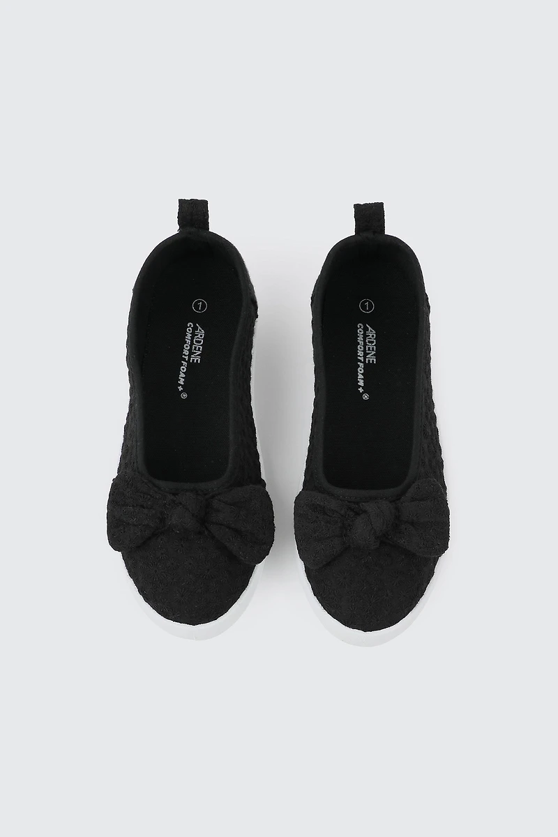 Espadrilles à enfiler broderie