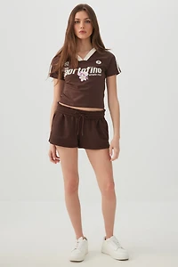 Shorts détente taille basse