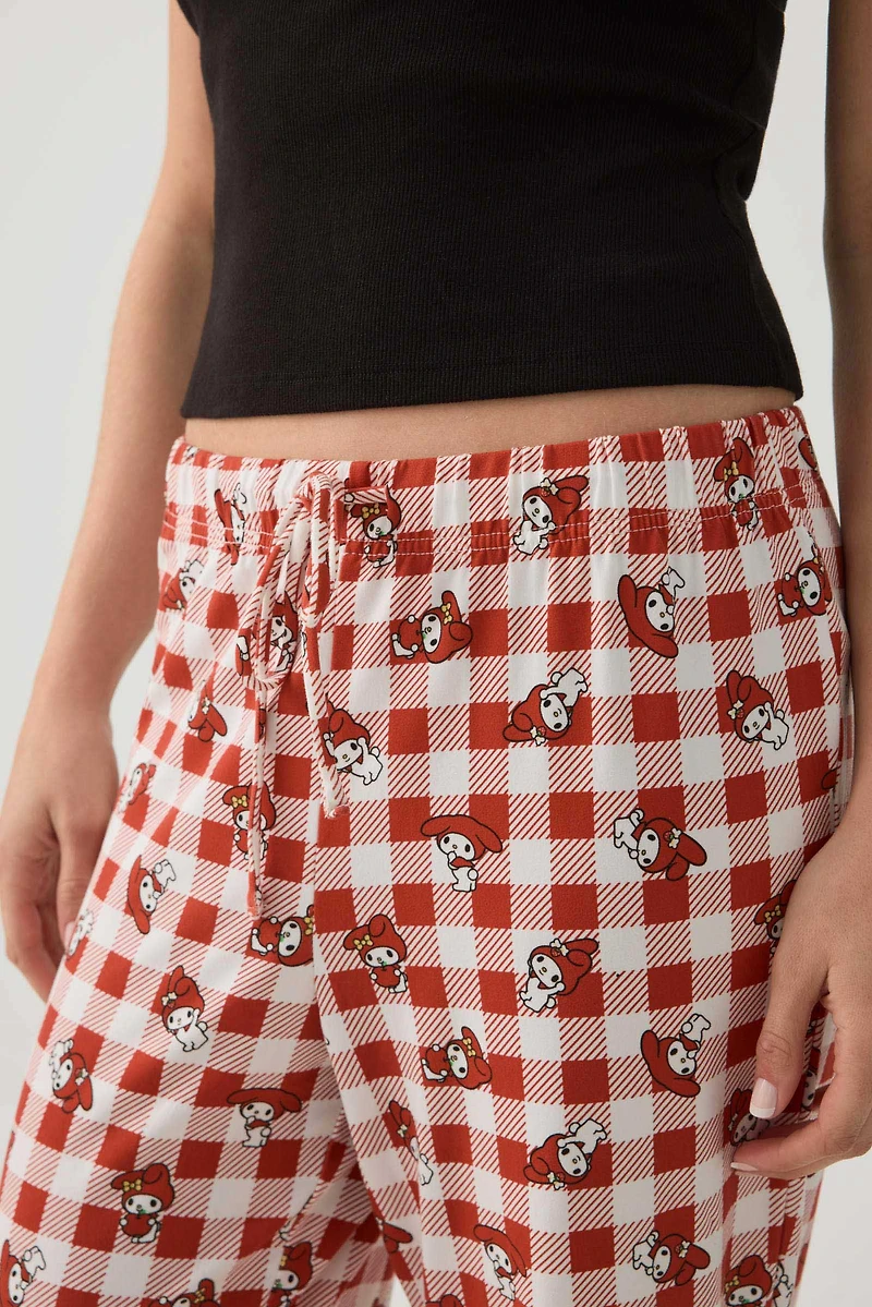Pantalon de pyjama à jambe droite My Melody