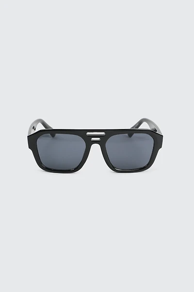 Ardene Flat Top Aviator Sunglasses in