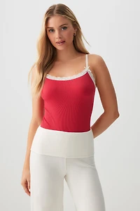 Justaucorps côtelé sans coutures