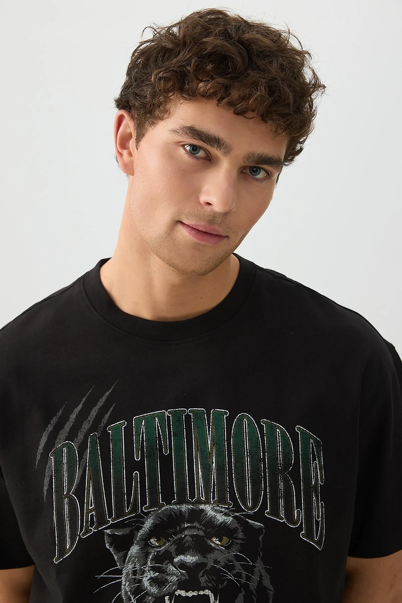 T-shirt carré Panthers