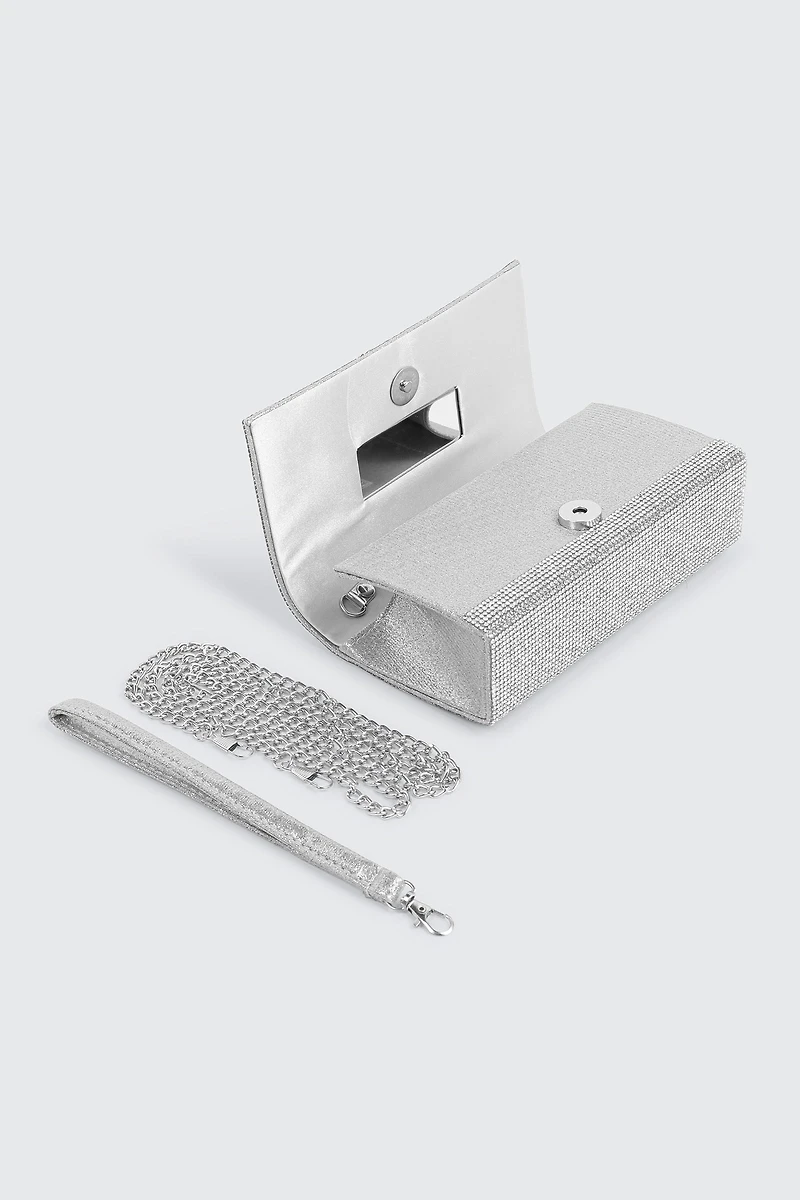 Sac de soirée enveloppe scintillant