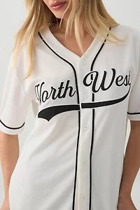 Haut football ample en maille