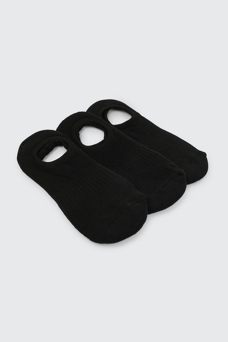 Ardene 3-Pack Shoe Liners in | Polyester/Spandex