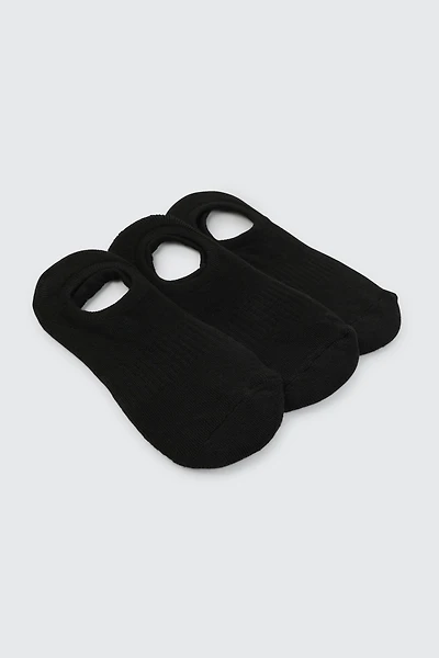 Ardene 3-Pack Shoe Liners in | Polyester/Spandex
