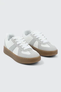 Espadrilles rétro à semelle épaisse