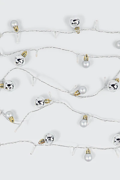 Guirlande lumineuse DEL à ornements