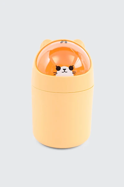 Mini poubelle de bureau ours