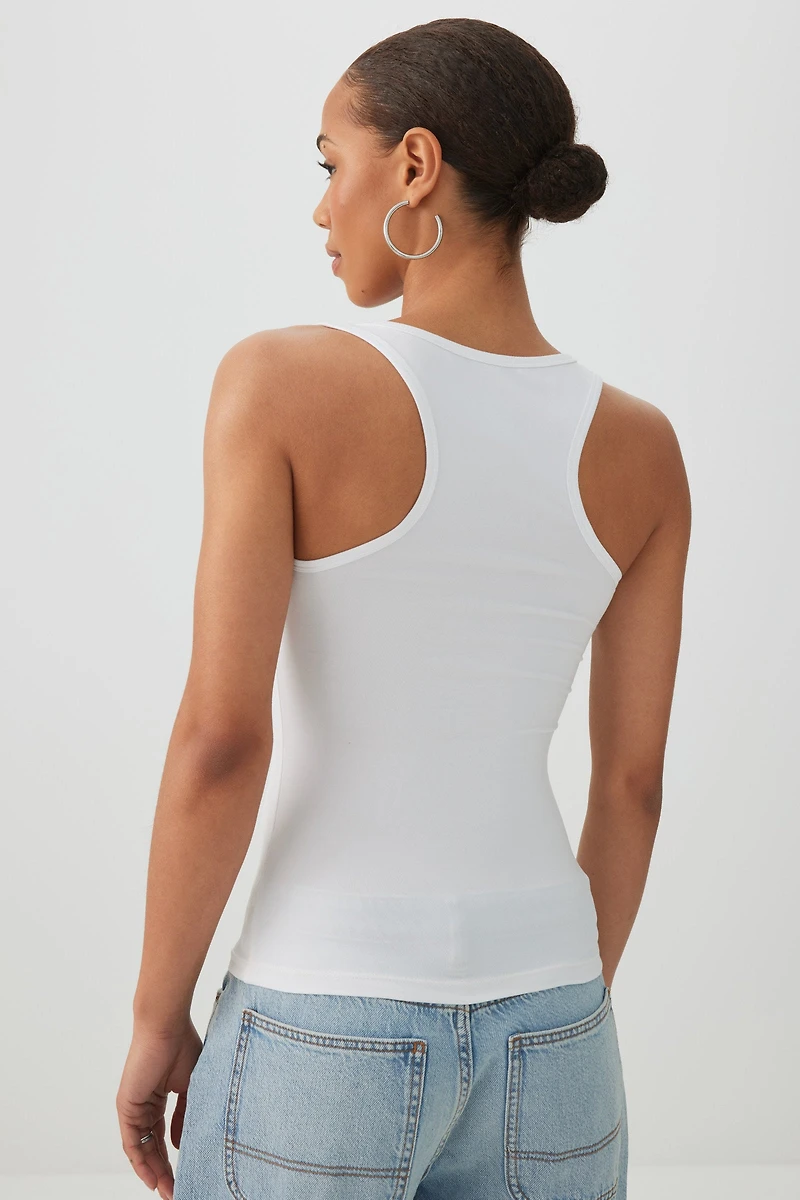Camisole à dos nageur très douce Basic