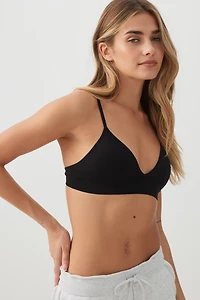 Ardene TRUNUDE Triangle Bralette in | Size | Nylon/Elastane