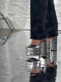 Chaussures plateformes à talons blocs A.C.W.