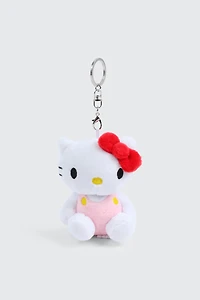 Ardene Hello Kitty Plushie Bag Charm in Light Pink