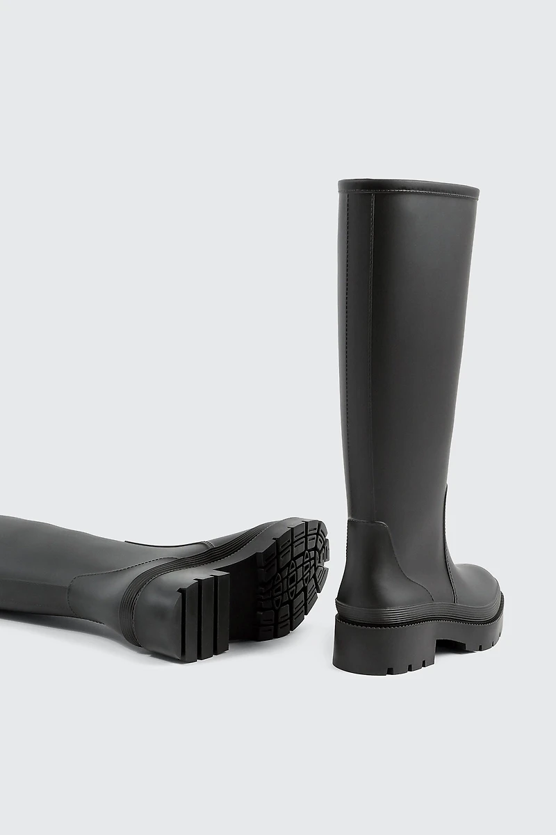 Bottes de pluie hauteur genou