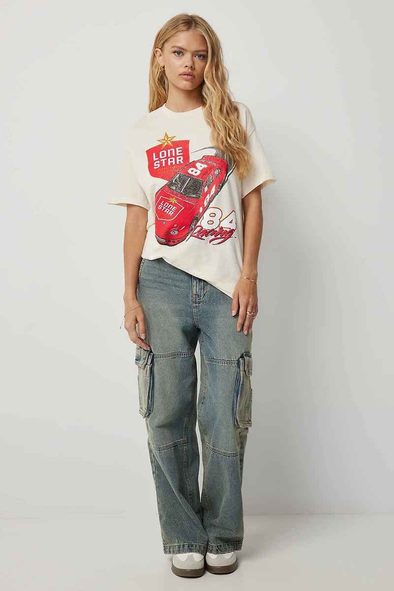 T-shirt de course Lonestar