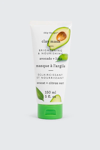 Ardene Avocado & Lime Clay Mask in Green