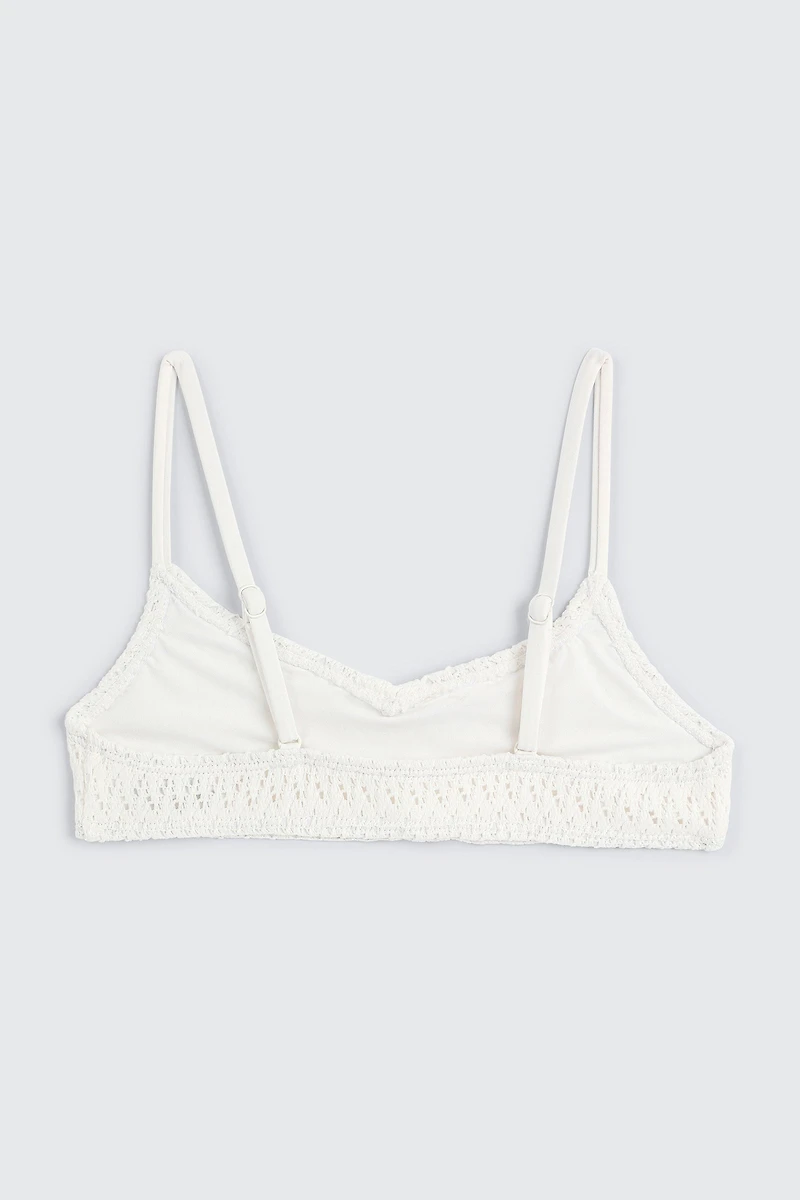 Haut de maillot au crochet