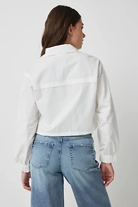 Manteau léger à poches cargo