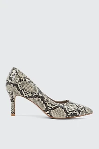 Ardene Stiletto Pumps in Beige | Size | Faux Leather