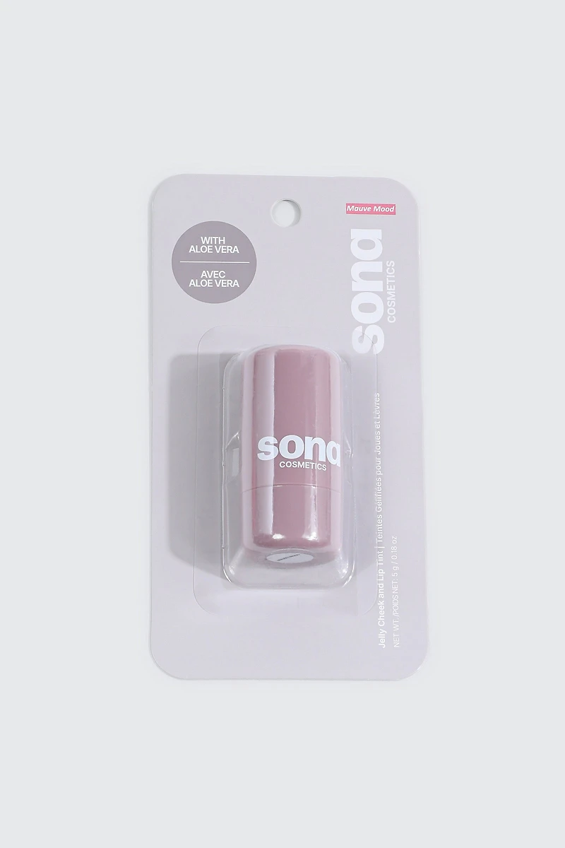 Gelée teintée joues et lèvres - Mauve Mood