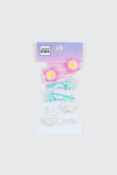 Lot de 6 pinces à cheveux