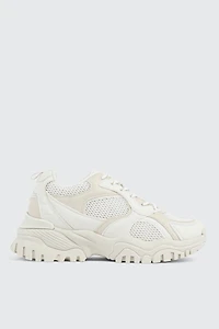 Ardene Chunky Jogger Sneakers in Beige | Size | Eco-Conscious