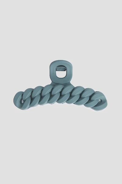 Ardene Chain Like Hair Claw in Dark Blue
