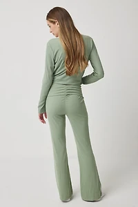 Pantalon de détente évasé très doux