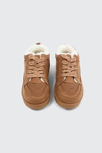 Espadrilles doublées en fausse fourrure