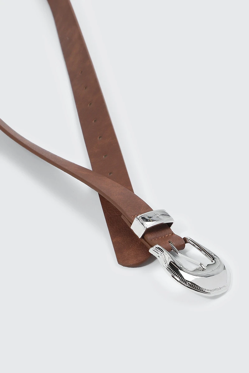 Ceinture à boucle western