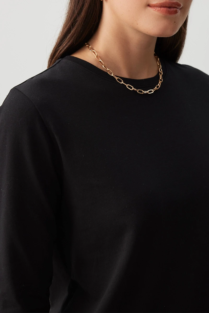 T-shirt à manches longues Basic